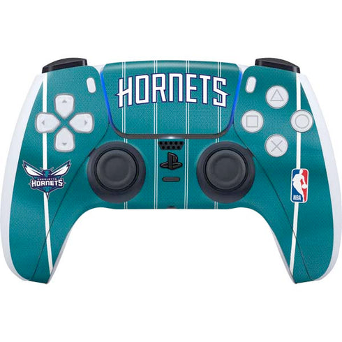 NBA Charlotte Hornets Jersey PS5 Controller Skin